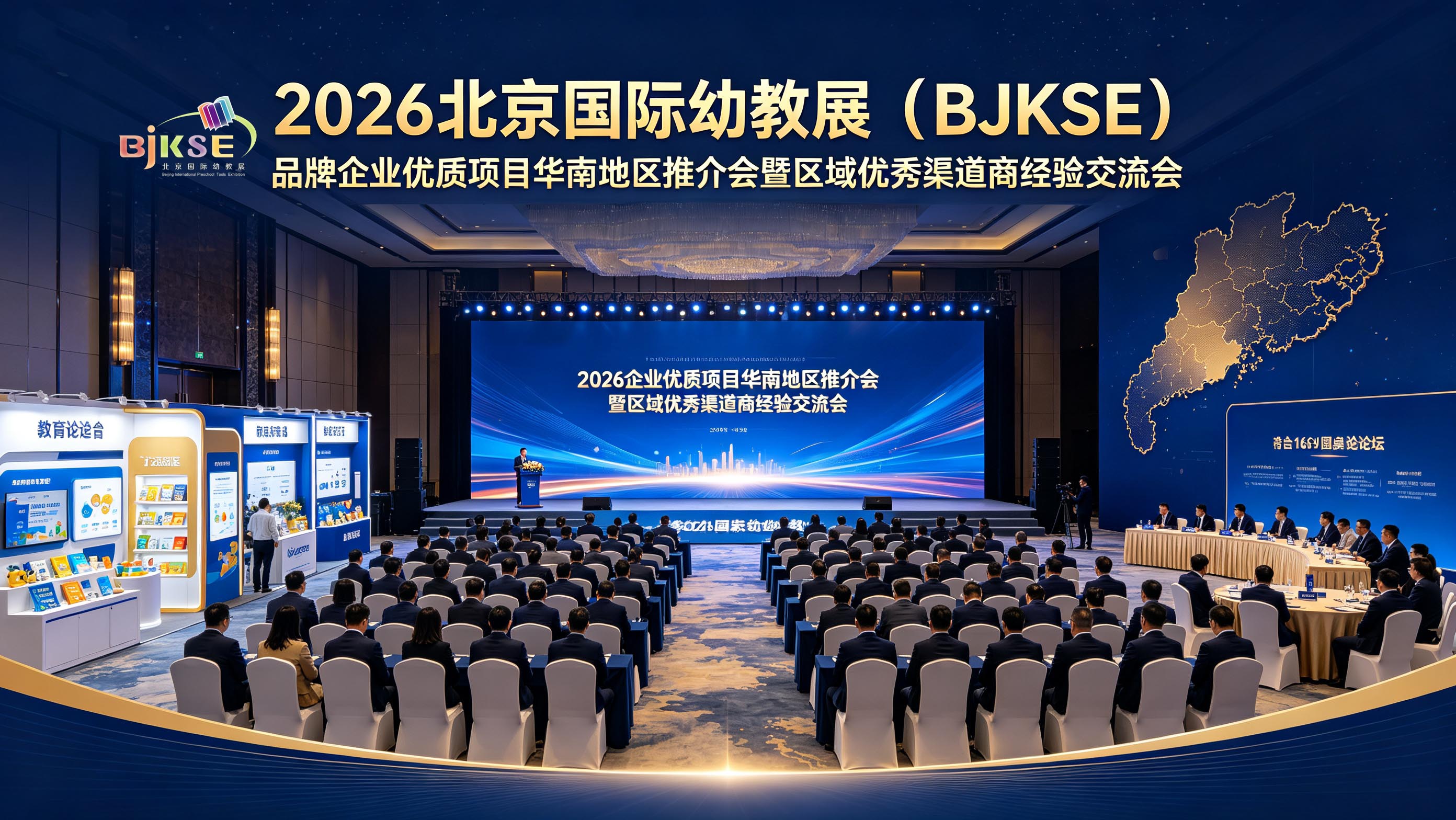 2026北京国际幼教展品牌企业优质项目华南地区推介会暨区域优秀渠道商经验交流会