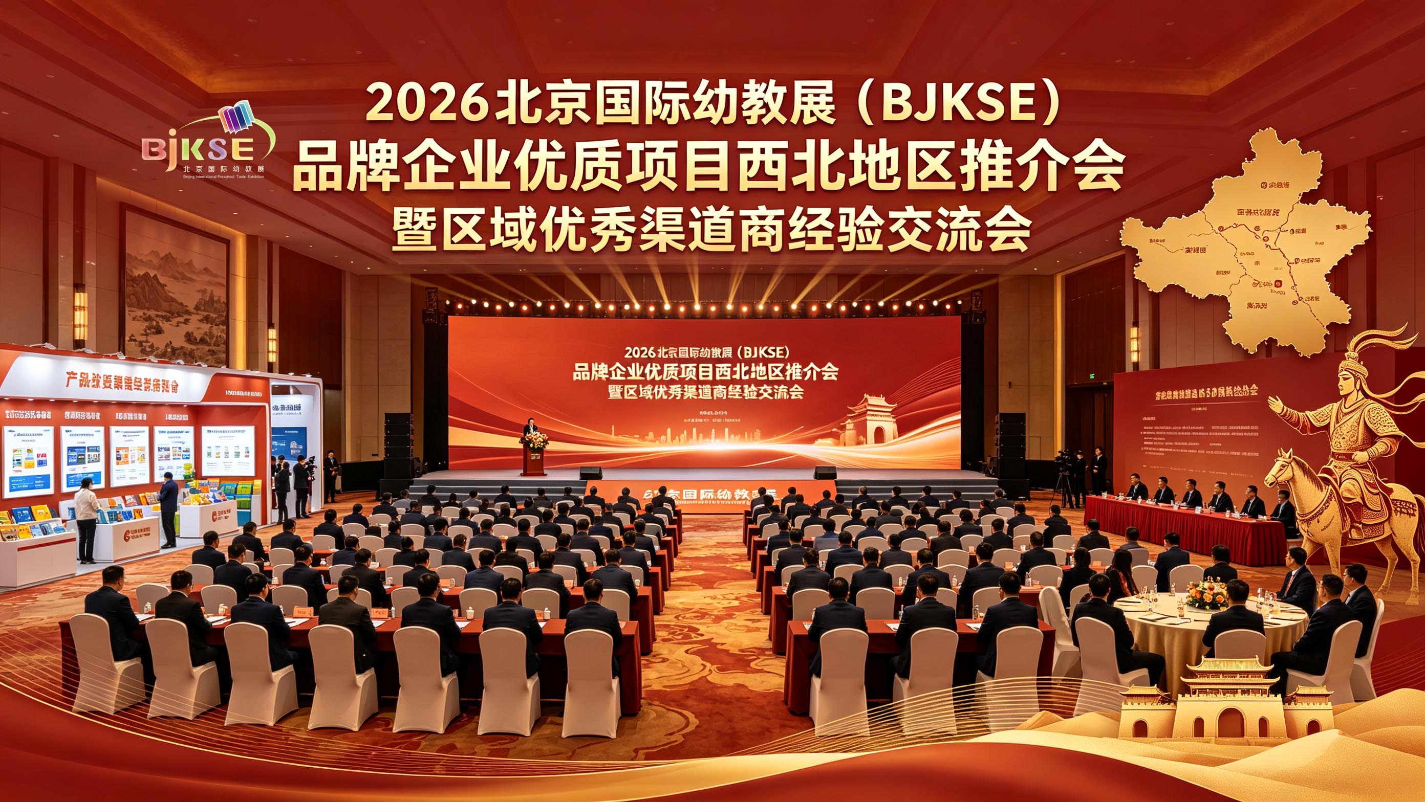 2026北京国际幼教展品牌企业优质项目西北地区推介会暨区域优秀渠道商经验交流会