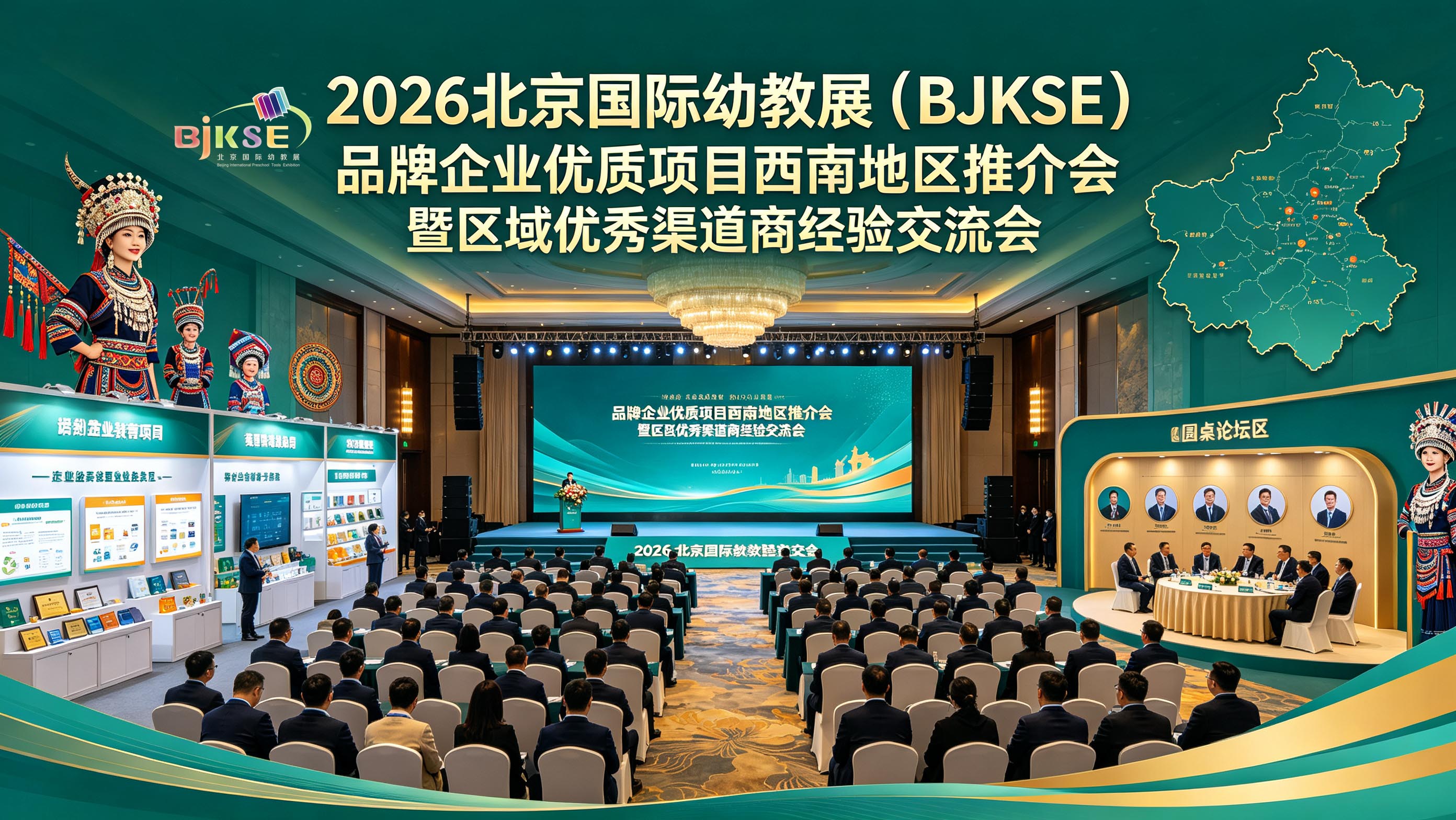 2026北京国际幼教展品牌企业优质项目西南地区推介会暨区域优秀渠道商经验交流会